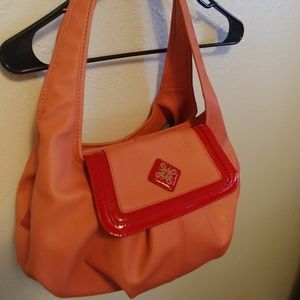 Simply Vera Wang Sidekick Satchel Purse Handbag